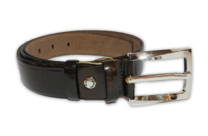 Фото товара Ремень коричневый Romano Botta, артикул: 4008 Ремені