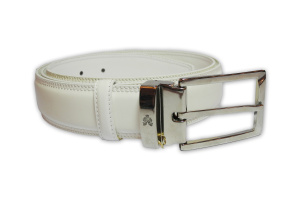 Фото товара Ремень белый Romano Botta, артикул: 40011 Ремені