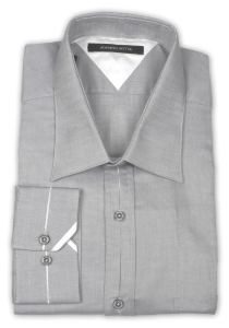 Фото товара Рубашка светло-серая Romano Botta, артикул: 2422075 Класичні 