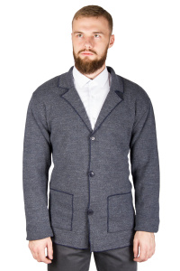 Фото товара Кардиган тёмно-серый SIGNORE, артикул: 26208 Кардигани