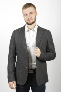 Фото товара Пиджак тёмно-серый MULISH, артикул: 66634 Піджаки
