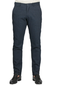 Фото товара Брюки сині текстурні TONY CASSANO, артикул: 2022-3 Брюки