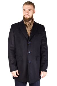 Фото товара Пальто тёмно-синее классическое MAIKLEN, артикул: 1198012 Пальто