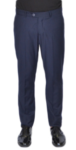 Фото товара Брюки тёмно-синие однотонные MAIKLEN 0820227, артикул: 0820227 Брюки