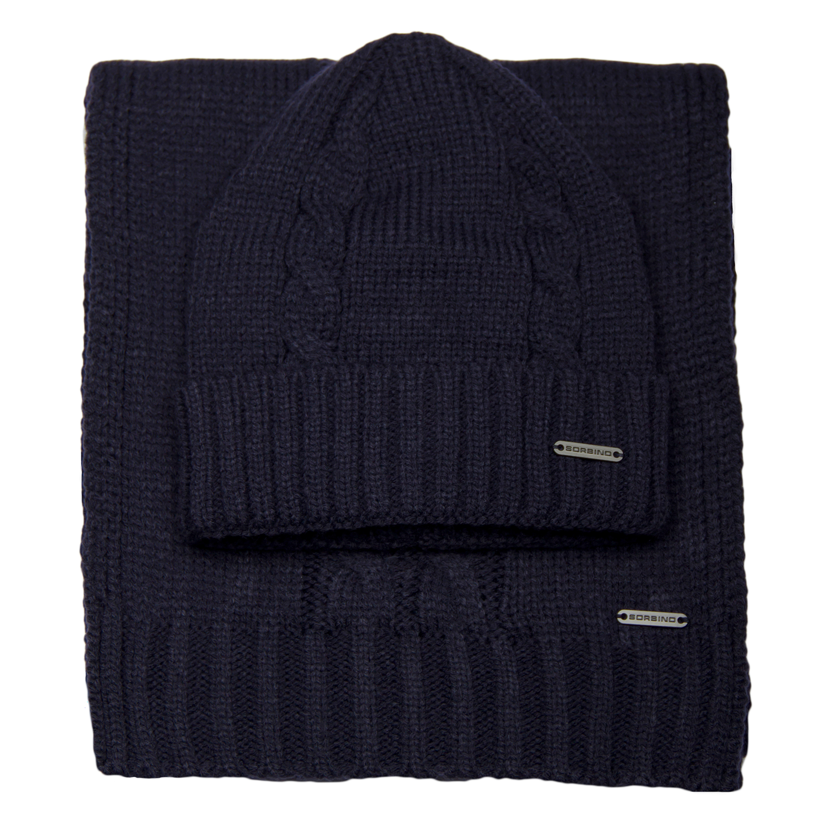 Шапка с шарфом SORBINO