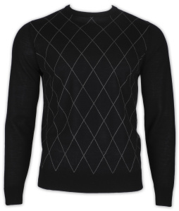 Фото товара Свитер тёмно-синий IMMAGINE, артикул: 10101 Светри , Кофти поло