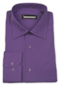 Фото товара Рубашка фиолетовая Charlz Spanser, артикул: 24406 Класичні 