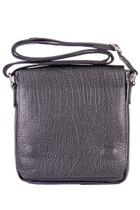 Фото Сумка чёрная через плечо застёжка на магните LEATHER COUNTRY артикул: 3892705 Сумки