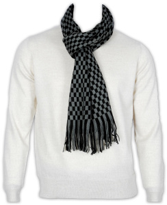 Фото Шарф чёрный RECARDO LAZZOTTI артикул: 17005 Шарфи