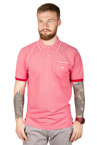 Фото товара Футболка поло красная меланж  IL GRANCHIO, артикул: 18999-1 Футболки та поло