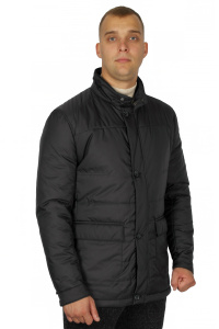 Фото товара Куртка чорна демісезонна  MAIKLEN, артикул: 1542165 Куртки