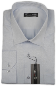 Фото товара Рубашка голубая Giovanni Fratelli, артикул: 240345 Класичні 