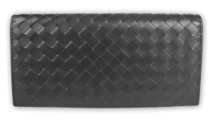 Фото товара Клатч чёрный BOTTEGA VENETA, артикул: 1872 Сумки
