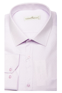 Фото товара Рубашка сиреневая плотная ткань GIOVANNI FRATELLI, артикул: 0341-11 Класичні 