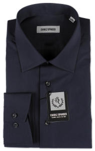 Фото товара Рубашка тёмна-синяя Charlz Spanser, артикул: 24513 Класичні 