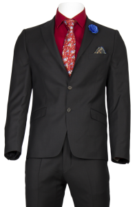 Фото товара Костюм тёмно-синий приталенный OLIVER MANCINI 22, артикул: 612-22 костюм 3 зріст ( 164-178 )