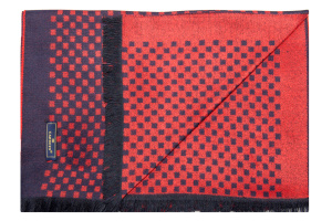 Фото товара Шарф синий в квадрат CARDOZO, артикул: 42733 Шарфи