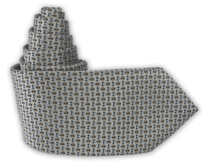 Фото товара Галстук серый FABIO DIVAYO, артикул: 702228 Краватки