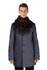 Фото товара Шарф - хомут бордовый FABIO DIVAYO, артикул: 170-2 Шарфи