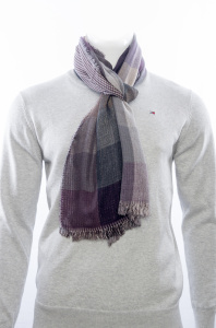 Фото Шарф фиолетовый OU SI LU артикул: 026-4 Шарфи