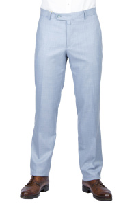 Фото товара Брюки светлые серо-голубые зауженные CARDOZO, артикул: 558785 Брюки
