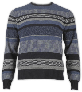 Фото Свитер синий IL. GRANCHIO артикул: 104869 Светри , Кофти поло