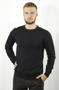 Фото Свитер тёмно-синий SORBINO артикул: 7181-2 Светри , Кофти поло