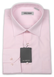 Фото товара Рубашка розовая Charlz Spanser, артикул: 24227 Класичні 