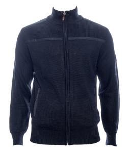 Фото товара Светер на молнии тёмно-синий OKEAN SPORT, артикул: 8457 Светри , Кофти поло