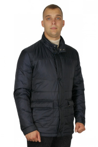 Фото товара Куртка темно-синя демісезонна  MAIKLEN, артикул: 1542167 Куртки