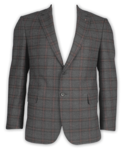 Фото товара Пиджак серый Fabio Divayo, артикул: 2023-1 Піджаки