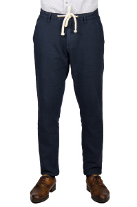 Фото товара Брюки льняные синие  SORBINO, артикул: 2742 Брюки