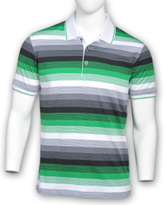 Фото Футболка-поло зелёная MINGNENYIGE артикул: 26779 Футболки та поло