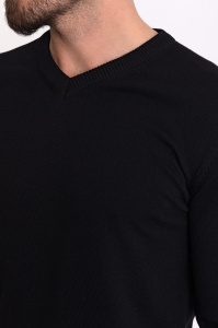 Фото товара Светр з мисіком чорний MCR, артикул: 11356-4 Светри , Кофти поло