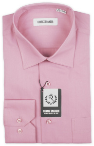 Фото товара Рубашка сиреневая Charlz Spanser, артикул: 24406-1 Класичні 