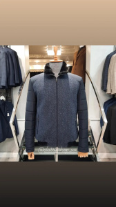 Фото Куртка зимня чорна комбінована MAIKLEN артикул: 1604196 Куртки