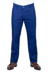 Фото товара Брюки синие котоновые  Enrico Cerini, артикул: 191408 Брюки