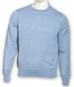 Фото Свитер голубой Romano Botta артикул: 10004 Светри , Кофти поло