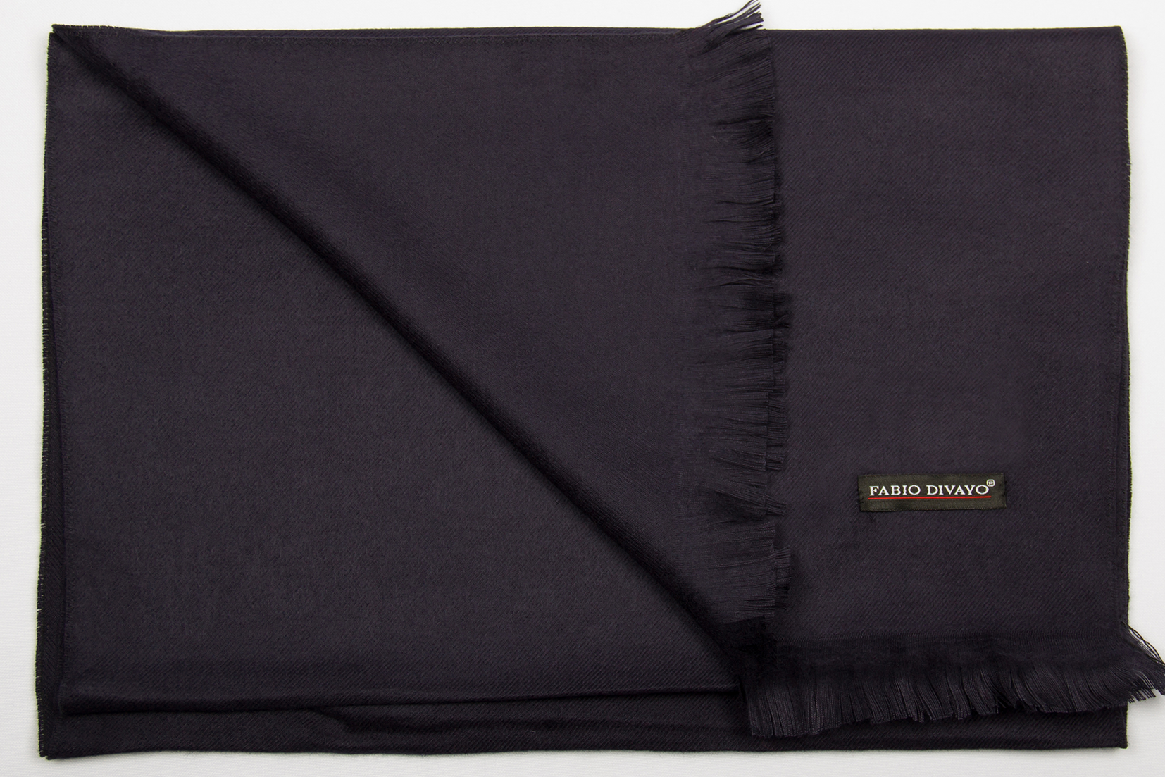 Шарф синий с серым FABIO DIVAYO