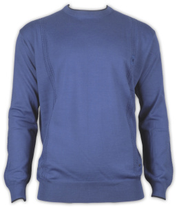 Фото товара Свитер синий NOVEL, артикул: 10110 Светри , Кофти поло