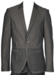 Фото товара Пиджак коричневый BROTHER & DIAO, артикул: 15563 Піджаки