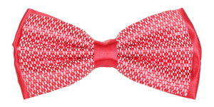 Фото товара Бабочка красная теснённый белый рисунок, артикул: 2075 Метелики