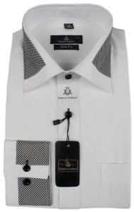 Фото товара Рубашка белая Roberto Gabbani, артикул: 243185 Приталені