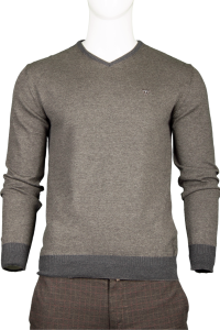 Фото товара Свитер тёмно-серый SEVEN, артикул: 5090 Светри , Кофти поло