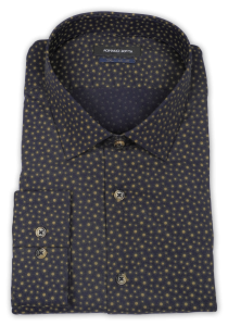 Фото товара Рубашка синяя Romano Botta, артикул: 2452036-1 Класичні 