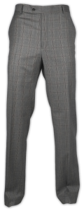 Фото Брюки серые в клетку ROMANO BOTTA артикул: 2282011 Брюки