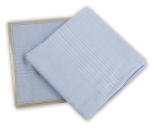 Фото товара Платок голубой носовой YOUNGCLUB, артикул: 16005 Хустинки