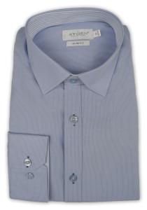 Фото товара Рубашка голубая Aygen, артикул: 24209 Приталені