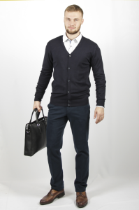 Фото Портфель чёрный MONT BLANC артикул: 8852-1 Сумки