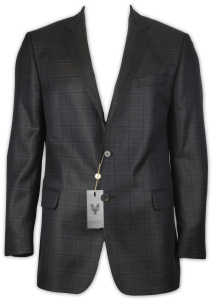 Фото товара Пиджак серый в клетку ROMANO BOTTA, артикул: 1502196 Піджаки